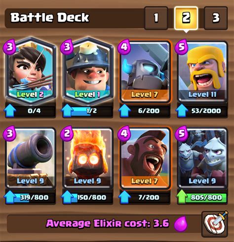 clash royale decks arena 8.